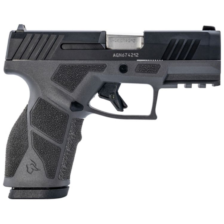 TAURUS GX2 9MM 13-SHOT ADJ., GRAY FRAME BLACK SLIDE: MGW