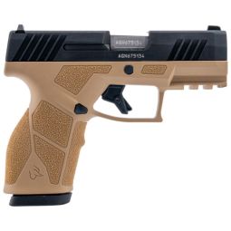 TAURUS GX2 9MM 13-SHOT ADJ., TAN FRAME BLACK SLIDE
