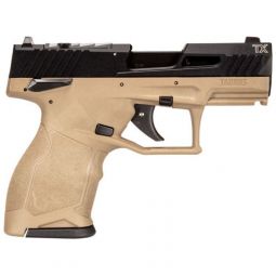 TAURUS TX-22 COMPACT 22LR 3.5", ADJ. 10-SHOT  FDE POLYMER