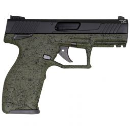 TAURUS TX-22 .22LR 4.1", ADJ. 16-SHOT GREEN SPLATTER