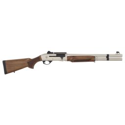 MAC 2 TACTICAL MARINE 12GA 3", 18.5" 5RD NICKEL WOOD