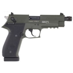 GERMAN SPORT FIREFLY 22LR, 4.9" FS 13RD THREADED GREEN