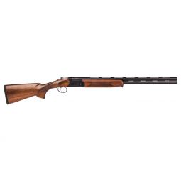 STEVENS 555 COMPACT O/U 28GA, 24" 2 3/4" BLUE/WALNUT EXTRACT