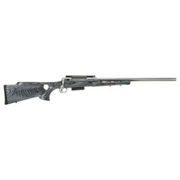 SAVAGE 220 SLUG 20GA. 22", W/RAIL S/S W/GREY LAM T-HOLE
