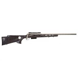 SAVAGE 220 SLUG 20GA. 22", W/RAIL S/S W/GREY LAM T-HOLE