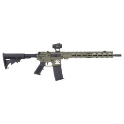 GLFA AR15 RIFLE 223 WYLDE, 16" NIT BBL ODG TSR-1X RD