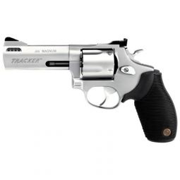 TAURUS TRACKER 44MAG 4" 5-SH, AS PORTED SS RUBBER