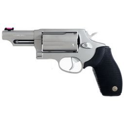 TAURUS JUDGE 45LC/410 2.5", 3" FS 5-SHOT STAINLESS RUBBER