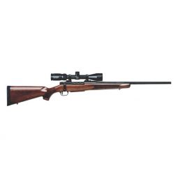 MOSSBERG PATRIOT COMBO 243 WIN, 22" VORTEX 3-9X40 BLUED/WALNUT