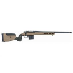 MOSSBERG PATRIOT LR 308WIN 22", THREADED 7RD MATTE BLUE ADJ