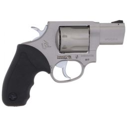 TAURUS 817 38SPL 2" FIXED, 7-SHOT SS RUBBER