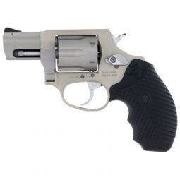 TAURUS 856 ULTRA LITE 38SPL, FS 6-SHOT STAINLESS VZ GRIPS