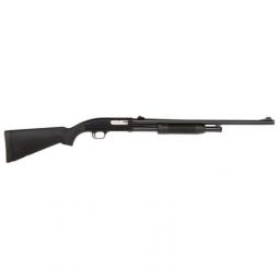 MAVERICK 88 12GA SLUG 3" 24", RIFLED SIGHTS CYL BLACK SYN