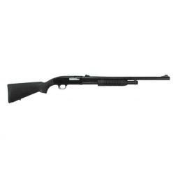 MAVERICK 88 SLUG 12GA 3" 24", FULLY RIFLED & SIGHTS BLACK