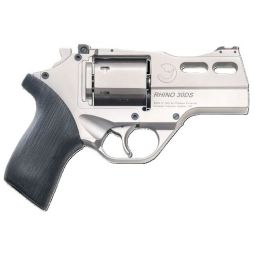CHIAPPA RHINO 30DS 10MM 3" BBL, 6 SHOT NICKLE SA/DA