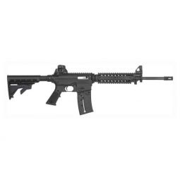 MOSSBERG 715T FLAT TOP 22LR, 16.5" 25RD BLUED/SYN