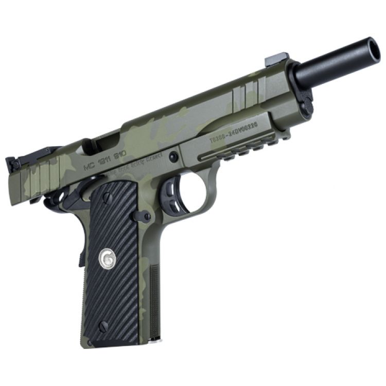 GIRSAN MC1911S HUNTER 10MM, GOVT 9RD OD GREEN CAMO: MGW