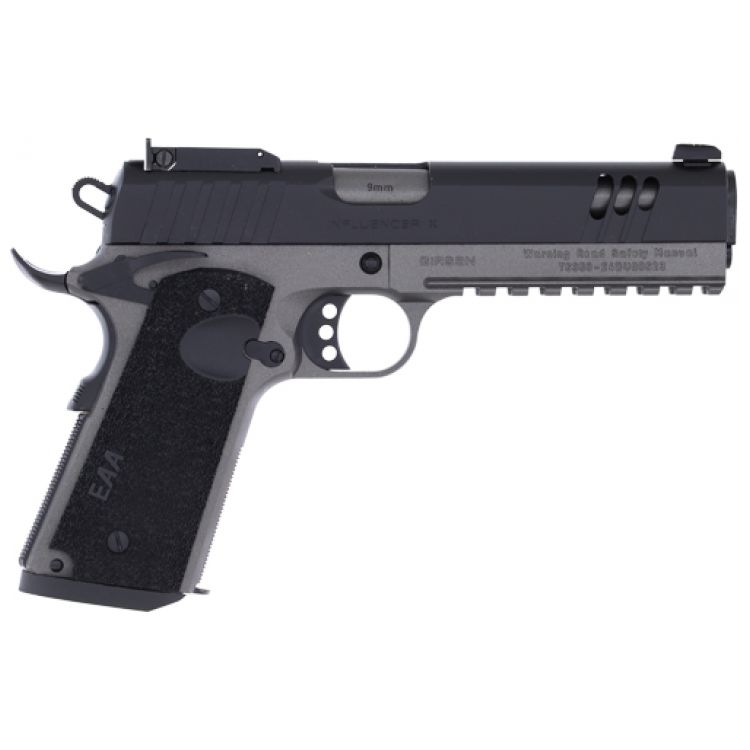 GIRSAN MC1911S INFLUENCER X, GOVT 9MM ADJ SIGHT 9RD TUNGSTN: MGW
