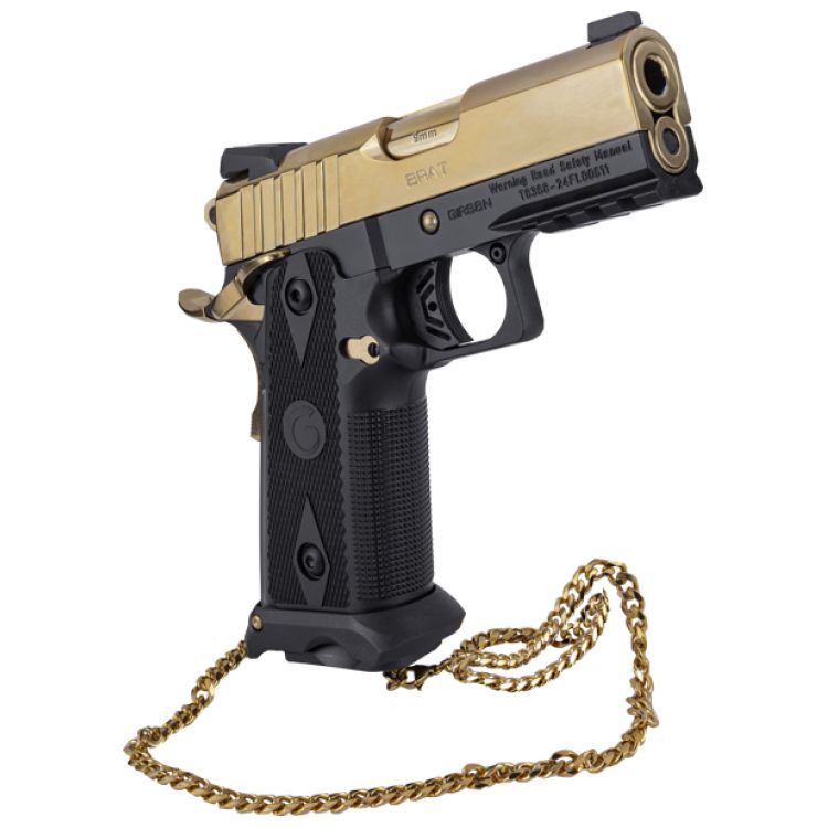 GIRSAN WITNESS 2311 9MM, GOLDEN BRAT OFFICER 17RD GOLD: MGW