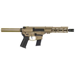 CMMG PISTOL BANSHEE MKG 45ACP, 8" PISTOL TUBE TAN