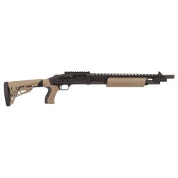 MOSSBERG 500 ATI TACTICAL 12GA, 3" 18.5" 6RD BLUED/FDE (TALO)