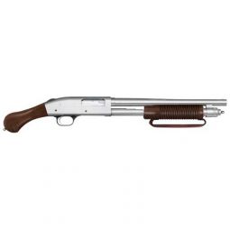 MOSSBERG 590 SHOCKWAVE 12GA 3", 6RD CORN COB FOREND CHROME
