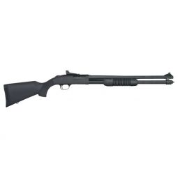 MOSSBERG 590 TACTICAL 20GA 3", 20" 8RD GHOST RING BLUED SYN