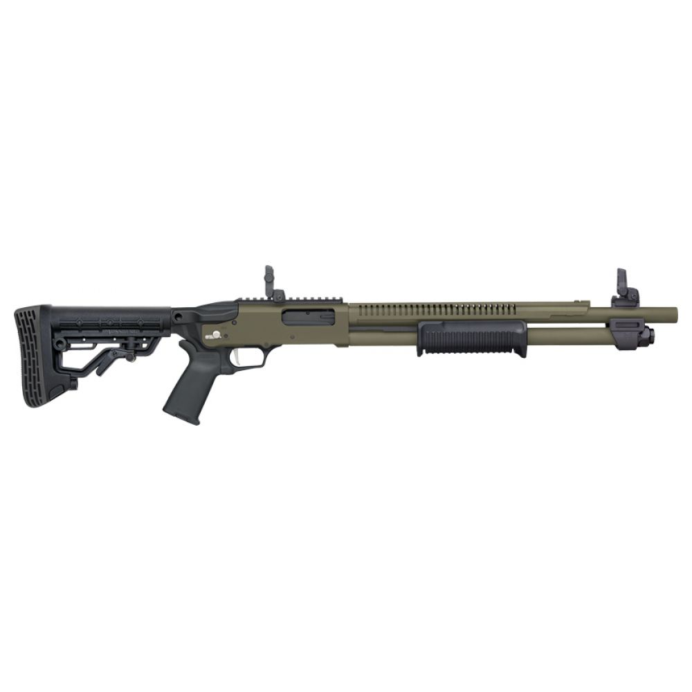 MOSSBERG 590R TACTICAL 12GA, 18.5