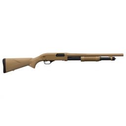 WINCHESTER SXP DEFENDER 12GA, 3" 18" CYLINDER FDE SYNTHETIC