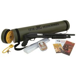 MOSSBERG 500 TACTICAL JIC 12GA, 3" 18.5" 6RD BLUED SYNTHETIC