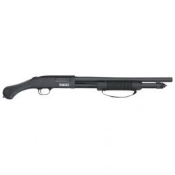 MOSSBERG 590S SHOCKWAVE 12GA, 3" 18.5" CORN COB BLUED/BLACK