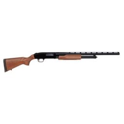 MOSSBERG 500 YOUTH BANTAM 12GA, 3" 24"VR BLUED HARDWOOD