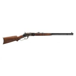 WINCHESTER 1873 SPORTER 357/38, SP OCT/BLUED 24" CASE COL PG