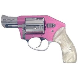 CHARTER ARMS CHIC LADY 38SPL, OFF DUTY 2" PINK/POLISH W/CASE