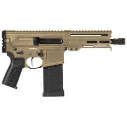 CMMG PISTOL DISSENT MK4 5.7X28, MM 6.5" 32RD COYOTE TAN