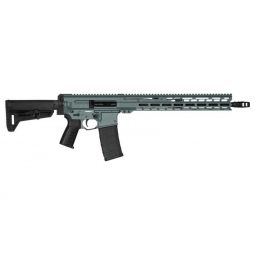 CMMG RIFLE DISSENT MK4 5.56MM, 16" 30RD SL-K ADJ STK GREEN