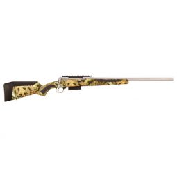 SAVAGE 220 SLUG 20GA W/RAIL, 22" SS/ACCUFIT MOBU SYNTHETIC