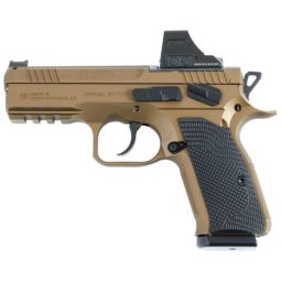 CZ SHADOW 2 COMPACT OR 9MM, BURNT BRONZE W/HOLOSUN 508T-RD