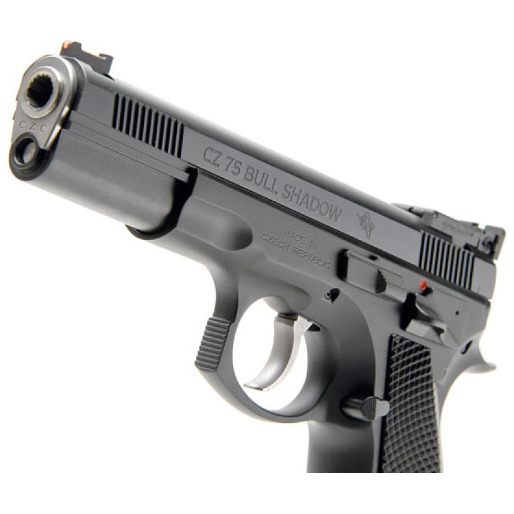CZ CUSTOM CZ 75 BULL SHADOW, ACCU 9MM FS 16-SHOT BLACK: MGW