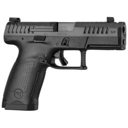 CZ P-10 C OR PORTED 9MM 4" FS, 15-SHOT BLACK
