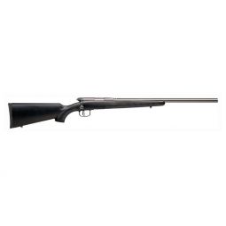 SAVAGE BMAG 17WSM 22" HB, 8-SHOT ACCU TRIGGER SS/BLK SYN