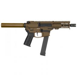 CMMG PISTOL BANSHEE MKGS 9MM, 5" 33RD PISTOL TUBE BRONZE