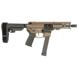 CMMG PISTOL BANSHEE MKGS 9MM, 5" EJECTOR RIP BRACE BRONZE