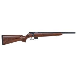 ANSCHUTZ 1761 D HB 17HMR, 18" TB BLUED/WALNUT CLASSIC
