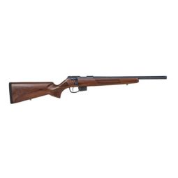 ANSCHUTZ 1761 D HB 17HMR, 18" TB BLUED/WALNUT CLASSIC