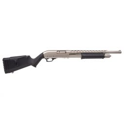 ROCK ISLAND PUMP 12GA 3" 18.5", 5RD NICKEL