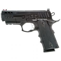 ATI HGA FXH-45 HYBRID .45ACP, 4.25" FS 8RD BLACK POLYMER