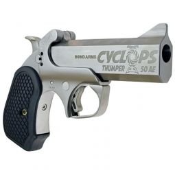 BOND ARMS CYCLOPS 50AE SS, 4.25" B6 EXTENDED GRIP