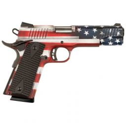 CITADEL M1911 GOVERNMENT 45ACP, CERAKOT USA FLAG G10 GRIPS