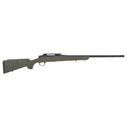 CVA CASCADE XT 350 LEGEND LH, 22" #5 W/RAIL BLACK/OD GREEN